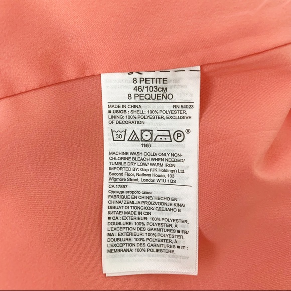 Banana Republic Sleeveless Dress Sz 8P - Picture 10 of 11